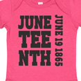 thumbnail image 4 of Inktastic Juneteenth June 19, 1865 Boys or Girls Baby Bodysuit, 4 of 5