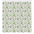 thumbnail image 3 of Ambesonne Jasmine Shower Curtain, Exotic Herbal Tea Leaf, 69"Wx75"L, Sage Green Lime Green, 3 of 3