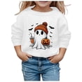 thumbnail image 1 of Chandail en Molleton Mignon pour Enfants 2025 Col Rond Imprimé Sans Capuche Vêtements d'Automne Manches Longues, 1 of 4