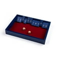 thumbnail image 2 of Sterling Games Wooden Shut The Box Game with 12 Numbers with Lid Cover, Anchor Blue, 2 of 5
