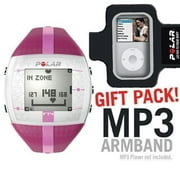Polar FT4F 90042864 training computer purple pink with MP3 Armband