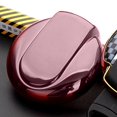 thumbnail image 2 of 1pcs Étui de Luxe 4 Boutons en Tpu Souple pour Télécommande Intelligente pour Bmw Mini Cooper, avec Porte-Clés Rouge, 2 of 5