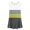 thumbnail image 4 of HAiming Womens Plus Size Tank Tops Color Block Sleeveless Loose Shirt Round Neck Flowy Tees Trendy Clothes, 4 of 5