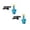 E, variant on Adjustable Escape-Proof Bird Harness Vest and Leash Set Bird Diaper Harness Training Flight Suit Flying Clothes with Rope and Handle for Parakeets Cockatiels Outdoor Activities(E,L,1 Pcs)