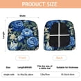 thumbnail image 3 of Pioneer Flower Seat Covers for Dining Room Chairs Set Of 4,Stretch Printed Washable Chair Seat Cover with Elastic Ties and Button,Removable Waterproof Couch Cushion Covers, 3 of 6