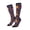 3 Black, variant on Picia Women Crew Soft Moisture-wicking Socks Cinco De Mayo Floral Pattern Design Cotton Socks, One Size fit All