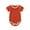 Orange, variant on Rhuody Baby Boy Onesies 9-12 Months Short Sleeve Bodysuits Crewneck Ribbed Romper Solid Color Outfit Comfortable Simple Wear Blue