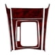 thumbnail image 1 of Gear Shift Panel Cover Kit Red Wood Grain for C-Class W204 2007-13, 1 of 5