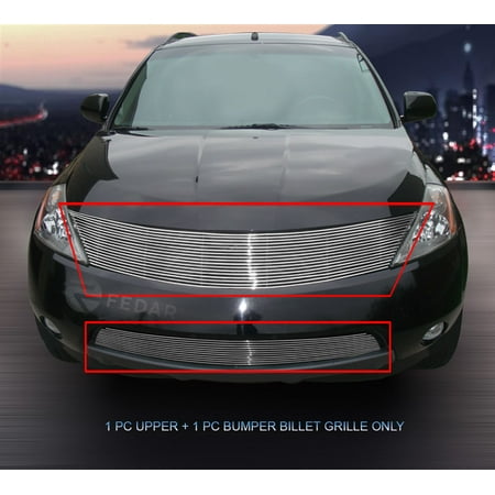 Nissan Xterra Billet Grille - Fedar Billet Grille Combo For 2003-2008 Nissan Murano