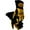 Black and Gold, variant on Caiman Revolution Welding Gloves, Cow Grain Leather, X-Large, Black/Gold - 1 PR (607-1832-XL)