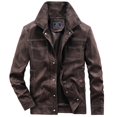thumbnail image 2 of Vedolay Winter Jackets for Men 2023 Fall Men Casual Long Sleeve Cardigan Brown,2XL, 2 of 5