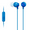 Blue, variant on Sony MDR-EX14AP Wired In-ear Earbud Headphones with Microphone, White