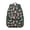 Black-54, variant on Vintage Mushroom School Backpack Whimsical Fairy Tale Mushroom and Cottagecore Fungi Design Aesthetic Psychedelic Trippy Backpack