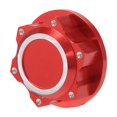 thumbnail image 3 of 8 Piezas de Aluminio 24 mm Tuercas Hexagonales de Rueda Cubierta de Cubo de Rueda una Prueba de Polvo Antideslizante para Arrma 1/5 KRATON 8S OUTCAST 8S RC Coche, Rojo, 3 of 5
