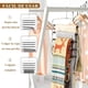 thumbnail image 5 of Juego de 3 Perchas para Pantalones, Ganchos Pantalones Metal, Perchas Ropa, Ganchos Ropa Multifunciona con Acolchado Antideslizante, para 5 Vaqueros Cada Una, Traje, Bufandas, Corbatas, 5 of 8