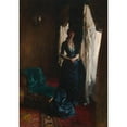 thumbnail image 3 of John Singer Sargent 14x18 Black Modern Framed Museum Art Print Titled - Madame Paul Escudier (Louise Lefevre) (1882), 3 of 5
