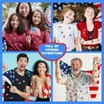 thumbnail image 5 of ArtCreativity Patriotic Stickers Pack, 100 Sheets, Red White Blue American Flag Theme for Kids Ages 3+, Classroom Crafts, Rewards, Party Favors, 5 of 7