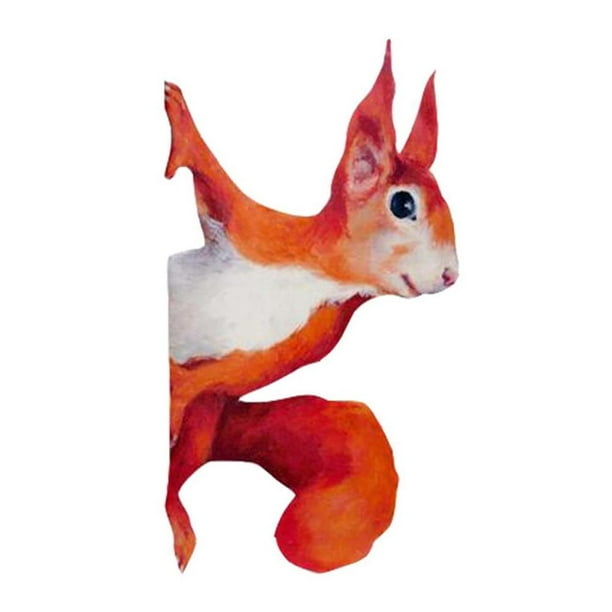 DIYOO Window Cling Wall Sticker Animal Squirrel Decals for Home Decoration Party Supplies DIYOO Window Cling Wall Sticker Animal Squirrel Decals for Home Decoration Party Supplies
