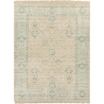 BoutiqueRugs Robins Traditional Area Rug - Camel, Ivory, Sage - 6' x 9'