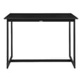 thumbnail image 1 of Armen Living Grand Aluminum Outdoor Patio Counter Height Dining Table in Black, 1 of 5