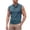 Green Tank Tops for Men, variant on Mens Workout Tank Tops Athletic Undershirts Shirts for Men Summer Casual Stretchy Slim Button Stand Collared Basic Vests