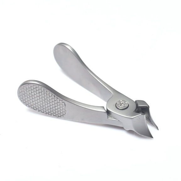 YJSStriving Heavy Duty Toenail Nipper for Thick Nails with Nail File, Curved Blade