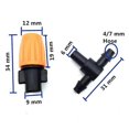 thumbnail image 2 of 10 pcs Plant Lawn Irrigation Farmland Watering Dripper Sprayer Sprinkler 4/7 mm hose connectionFlowers conservation Garden Tools, 2 of 5