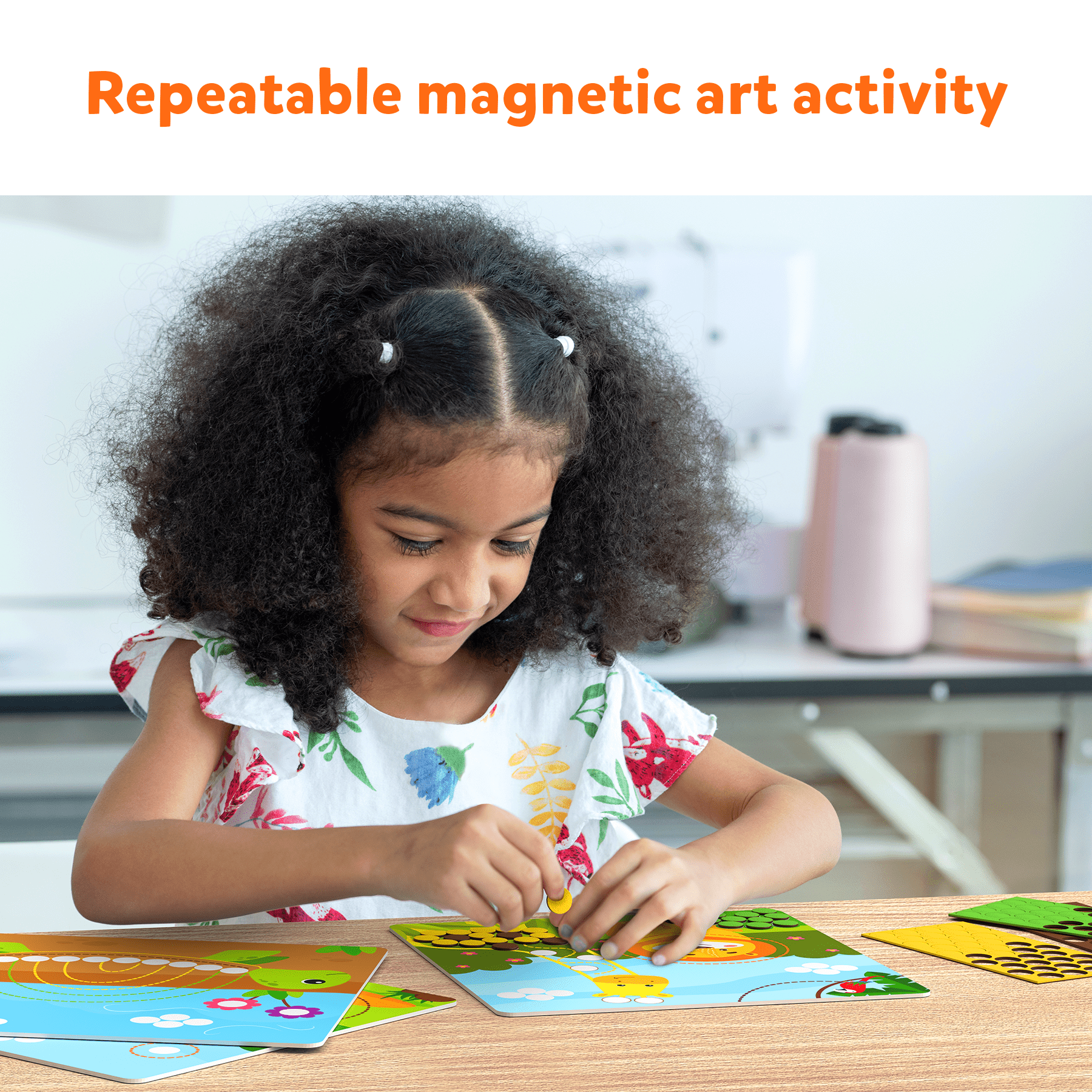 Skillmatics Art Activity - Dot It with Magnets Animals, No Mess Repeatable Art for Kids Ages 4-7