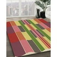 thumbnail image 2 of Ahgly Company Indoor Rectangle Patterned Grapefruit Red Area Rugs, 2' x 3', 2 of 6