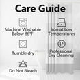 thumbnail image 6 of White Boho Stall 36x72 inches Shower Curtain Set for Bathroom Grey Stripe Lines Bathtub RV Room Partition Decoration Waterproof Fabric Shower Curtains with Hooks, 6 of 6