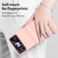 thumbnail image 2 of MonsDirect for 6.7 inch Samsung Galaxy Z Flip 4 5G 2022 Case, Hinge Protection Hard PC Back Shell Anti-Drop Slim Shockproof Full Coverage with Independent Lens Circle for Galaxy Z Flip 4, Pink, 2 of 7