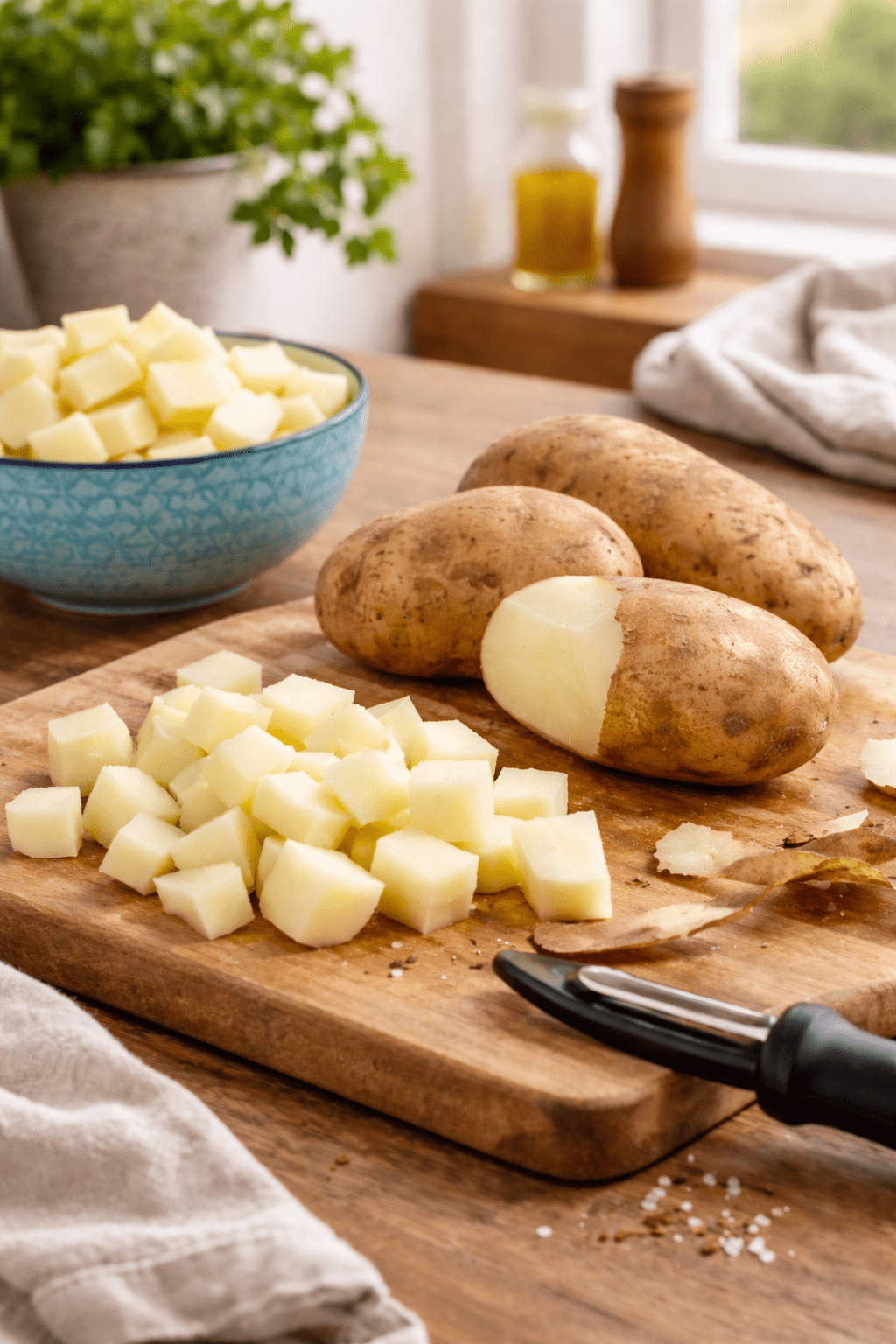 Russet Baking Potatoes Whole Fresh, Each
