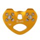thumbnail image 1 of Protable 25KN Trolley Climbing Buckle Polea Speed ​​Roller In para deportes al aire libre Escalada Mosquetón Cable Trolley fit 8-13mm - Oro Sunnimix Polea doble de escalada, 1 of 7