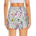 thumbnail image 4 of Goofa Fun Animal with Unicorn Printed Women 2 in 1 Running Shorts,Quick Dry Athletic Workout Shorts,High Waisted Athletic Shorts with Liner Pockets-X-Large, 4 of 9