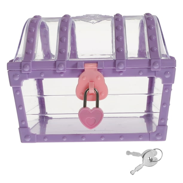 Batineta de la baratija del tesoro del tesoro del tesoro Pirata Pirata Caja de recuerdo del juguete Pequeño caja
