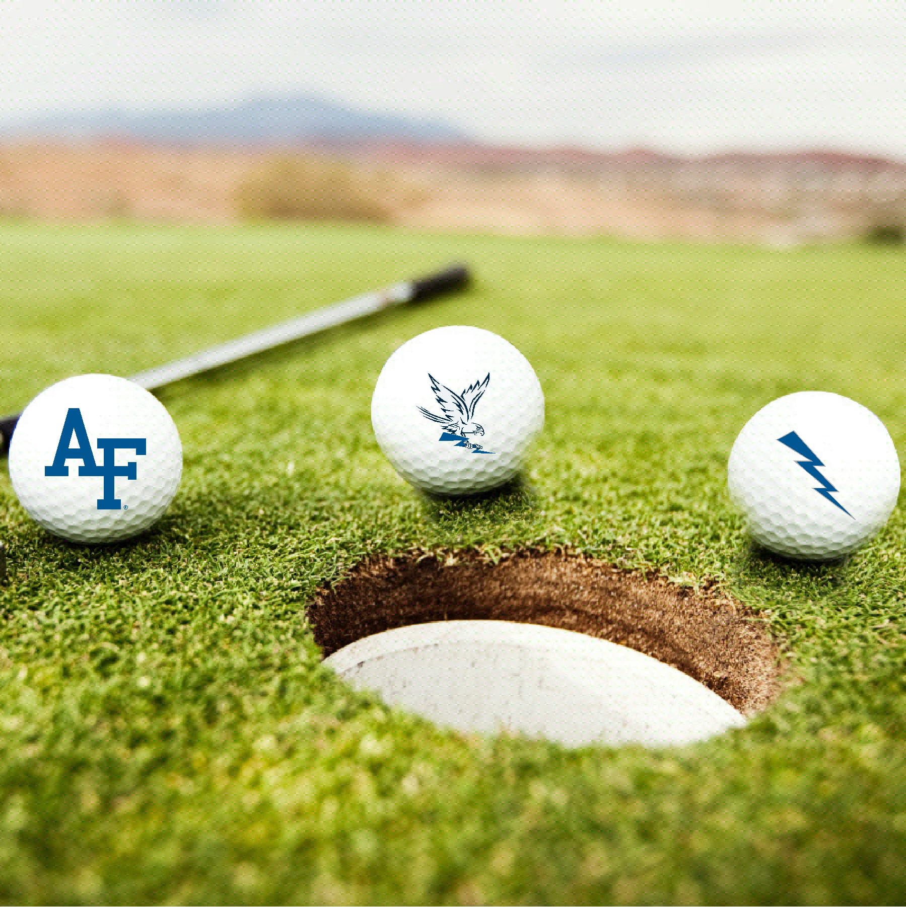 U.S. Air Force Academy Falcons Logo Edition Taylormade Distance+ Golf Balls 12-Pack (Dozen)