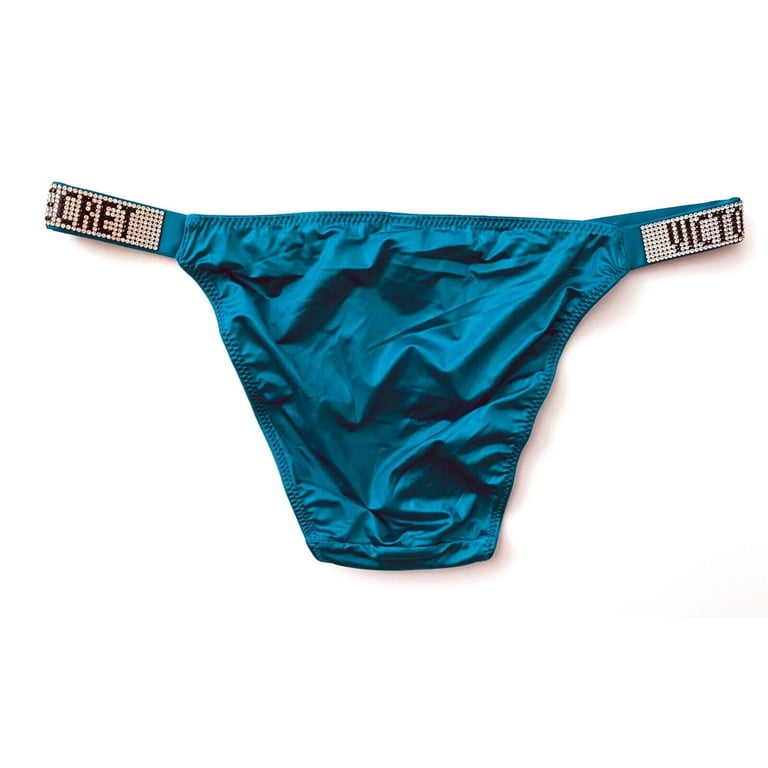 Bas De Bikini Victoria's Secret Violet élégant Avec Cravates Latérales - Taille XS - Neuf Sans étiquettes
