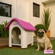 thumbnail image 5 of Casa Para Perro Q Perrón Con Puerta Color Rosa, 5 of 9