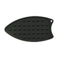 thumbnail image 1 of Padena de hierro de silicona más gruesa fácil de usar con orificio de pared almohadilla anti -escalado resistente al calor para el calor para la tabla Negro, 1 of 8