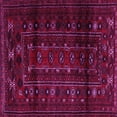 thumbnail image 1 of Ahgly Company Indoor Square Persian Pink Traditional Area Rugs, 6' Square, 1 of 4