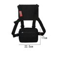 thumbnail image 2 of Men"s Outdoor Sports Waterproof Chest Pack, Chest Pack Vest For Workout, Cycling And Hiking, 2 of 5