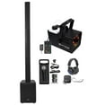 thumbnail image 1 of Gemini Rechargeable Line Array Portable PA DJ Speaker+Sub+Fogger+Mic+Headphones, 1 of 11