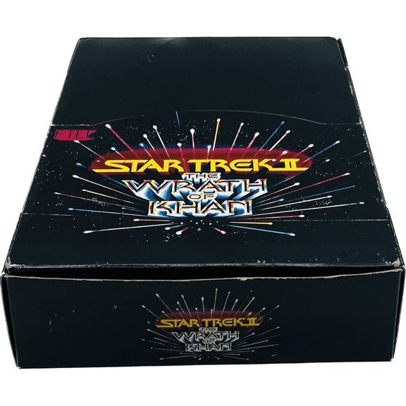 1982 Star Trek The Wrath of Khan Trading Card Box (Read)