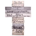 thumbnail image 4 of God Will Direct On the Journey Distressed Wood 9 Inch Stacked Wood Cross Figurine, 4 of 10