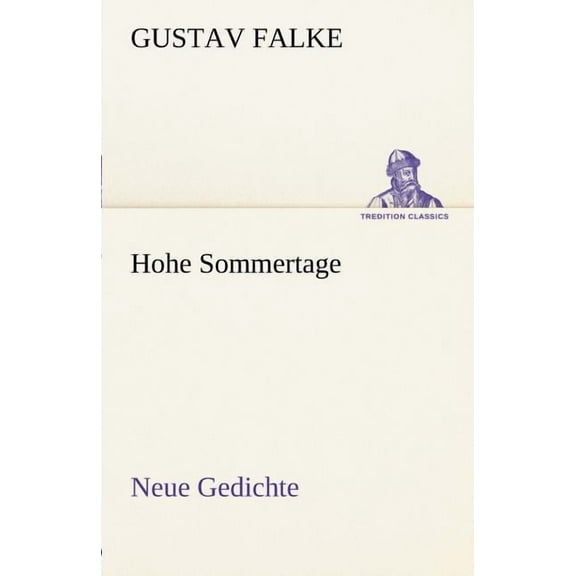 Hohe Sommertage (Paperback)