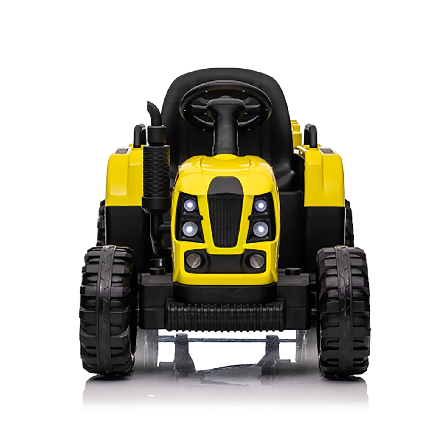 Kadyn 12V Ride on Tractor with Trailer, Battery Powered Electric Tractor Toy w/Remote Control, Kids Electric Ride On for Kids, Yellow Kadyn 12V Ride on Tractor with Trailer, Battery Powered Electric Tractor Toy w/Remote Control, Kids Electric Ride On for Kids, Yellow