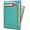 Light Blue, variant on Credit Card Holder Genuine Leather Slim & Thin Pocket Wallet Minimalist Wallet Money Clip RFID Blocking