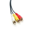 thumbnail image 4 of QualConnect RCA Audio/Video Cable, 3 RCA Male, 6 ft, 4 of 4