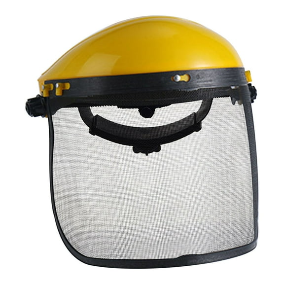 HongHeng Safety Mask with Mesh Visor for Chainsaw Trimmer Pole Pruners, Protective Mask and Mesh Mask for Face Protection