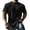 Black, variant on Men's Fashion Oversized Tshirts Workout Short Sleeve T-Shirt Dry Fit Lightweight Crewneck Tee Tops,Orange(XXL)